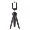 Mini trepied cu cap rotativ 360 grade si suport telefon universal filet 1 4