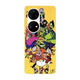 Husa compatibila cu Huawei Nova Y70 model The Powerpuff Girls universe, Silicon, TPU, Viceversa, Transparent, Carcasa