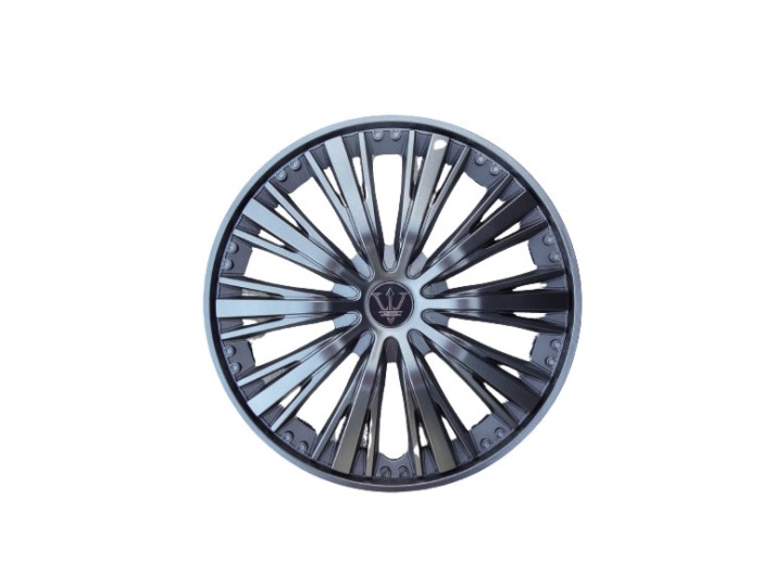 Set 4 capace pentru roti OMC gri antracit 15&Prime;