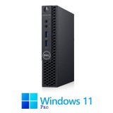 Mini PC Dell OptiPlex 3060, Hexa Core i5-8500T, 16GB DDR4, 256GB SSD, Win 11 Pro