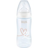 NUK First Choice + 300 ml biberon pentru sugari cu controlul temperaturii 300 ml