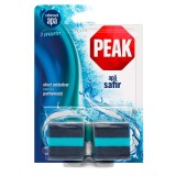 Odorizant pentru bazin wc baie Peak WC Apa Azur, marin, 2 x 50 g