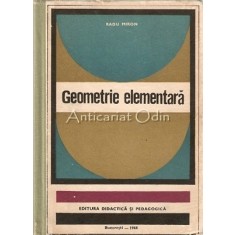 Geometrie Elementara - Radu Miron