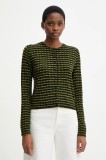 United Colors of Benetton cardigan culoarea verde, light, 12F3D5028