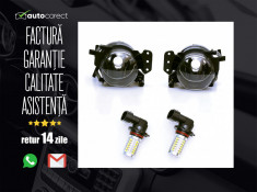 set proiectoare ceata LED cu lupa bmw E60 E90 E63 E46 foto