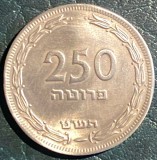 ISRAEL 250 PRUTA 1949/. 14,4 g / 32,2 mm./ SE VINDE MONEDA DIN POZE