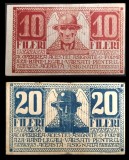 Romania 10 Fileri 1919, 20 Fileri 1919 Timisoara
