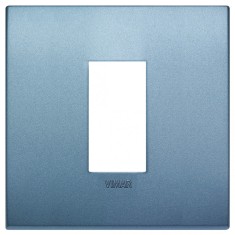 Rama Ornament 1M pentru doza de 2M Vimar Arke albastru mat 19641.76