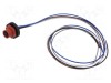 Conector M12 soclu mamă 5 pini 2A 60V IP67 drept cablu 0.5m LUTRONIC