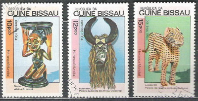 Guinee Bissau 1984 Folk art A.22 foto