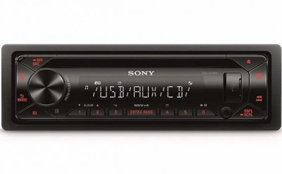 Sony Radio MP3 Player CDXG1301U.Eur 4 x 55W MP3 WMA Flac USB Aux 230120-2 foto