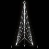 VidaXL Pom de Crăciun LED 861 LED-uri Alb Rece 478 cm
