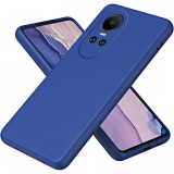 Husa de protectie, flippy, pentru oppo reno 10 pro 5g, liquid silicone, cu microfibra pe interior, protectie antisoc, compatibil incarcare wireless, a