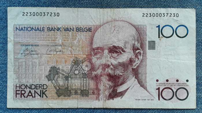 100 Frank Francs (1978-1994) Belgia / franci seria 22300037230