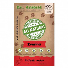 Dr.Animal 100% carne uscată de v&amp;acirc;nat 80 g foto