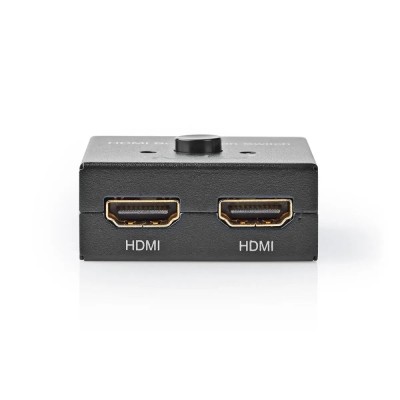 Switch HDMI bidirectional intrare 1x HDMI - 2x HDMI iesire 4K 60Hz Nedis VSWI3482AT foto