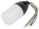 Coloana Semnalizare EMAS IF T0-IF6P024WM05 24V IP65 LED 55mm Lumina Continua Buzzer