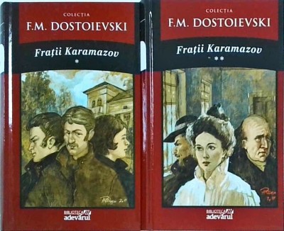 F.M. Dostoievski - Fratii Karamazov, 2 volume foto