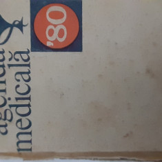 Agenda medicala 1980 (cartonata)