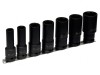 Set Chei Tubulare Impact 1/2&quot; 7 Bucăți