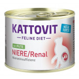 Kattovit Niere / Renal conservă de curcan 185 g