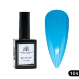 Oja semipermanentă Global Fashion, Gel polish&nbsp;Elite Glow 15&nbsp;ml,&nbsp;104