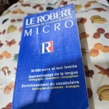 Le Micro Robert - Dictionnaire de la langue francaise
