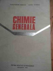 Chimie Generala - Constantin Rabega Maria Rabega ,530068 foto