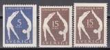 Suedia 1949 - Festivalul Mondial de Gimnastică, Stockholm - Inscripție &bdquo;LINGIADEN 1949&rdquo;, MNH