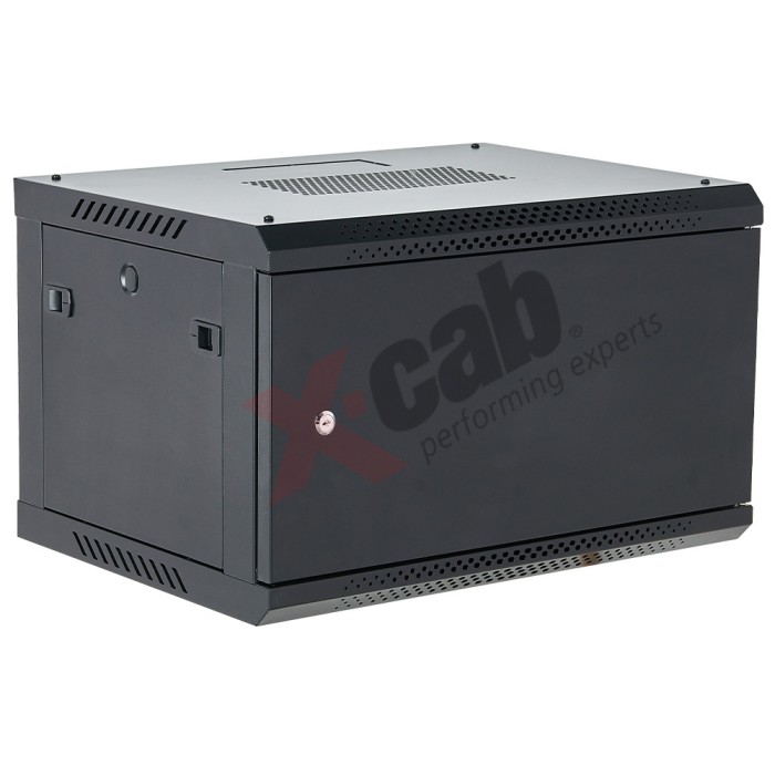 Cabinet metalic de perete 19&quot;, tip rack wallmount, 12U 600x450 mm, Xcab M Gri NewTechnology Media
