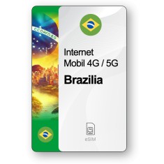 eSIM Internet Brazilia, valabil 7 zile, trafic 1 GB, Standard