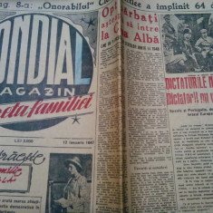 MONDIAL MAGAZIN GAZETA FAMILIEI - Anul II nr.16, 12 Ianuarie 1947 - V. Firoiu