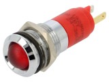 Lampă LED roșie de control 24-36VDC &Oslash;14mm CML INNOVATIVE TECHNOLOGIES