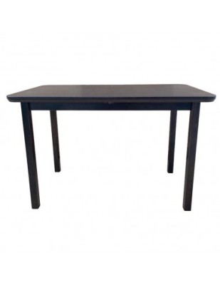 Masa extensibila living si bucatarie, DM4 Maxima, blat MDF Furniruit, lemn masiv, colturi rotunjite, 6 persoane, 120-150x70x76 cm, wenge foto