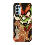 Husa compatibila cu Oppo A54 5G, Viceversa, model Beat the evil Samurai Jack, Silicon, TPU, Transparent, Carcasa