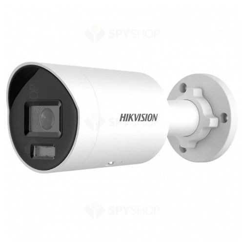 Camera supraveghere IP 4MP IR 40m WL 40m card microfon PoE ColorVu - Hikvision - DS-2CD2047G2H-LIU(2.8MM)(EF) SafetyGuard Surveillance