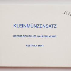 M01 Austria set monetarie 8 monede 1986 2 5 10 50 grosch 1 5 10 20 Schilling PF
