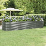 Strat &icirc;naltat gradina 396x100x68 cm otel vopsit electrostatic GartenMobel Dekor, vidaXL