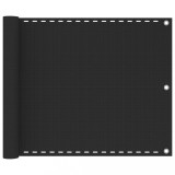 vidaXL Paravan de balcon, antracit, 75x300 cm, HDPE