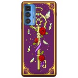 Husa compatibila cu Motorola Moto G22 model The key of love, Silicon, TPU, Viceversa