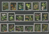 Venezuela 1962, flora, orhidee, Mi. 1433/1450, MNH, Nestampilat