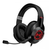 CASTI Edifier, cu fir, gaming, utilizare multimedia, microfon pe casca, detasabil, conectare prin USB 2.0, negru, &quot;G2-II-BK&quot;, (timbru verde 0.8 lei)
