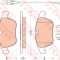 Set placute frana,frana disc PEUGEOT 407 (6D) (2004 - 2016) TRW GDB1818