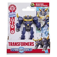 TRANSFORMERS CYBERWORLD ROBOT MEGATRON CONVERTIBIL 10CM foto