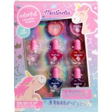 Martinelia Little Unicorn Nail &amp; Lip Set set cadou pentru copii