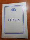 Program opera romana 1976 - tosca