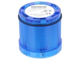 Semnalizator luminos LED albastru 24V IP65
