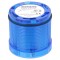 Semnalizator luminos LED albastru 24V IP65