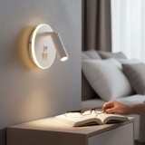 Cumpara ieftin Aplica led alba cu spot 10W, 430LM, 3000K/4000k/6500k, diametru140mm