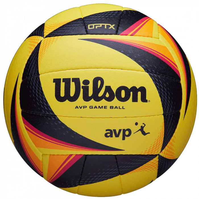 Mingi de volei Wilson OPTX AVP Official Game Ball WTH00020XB galben